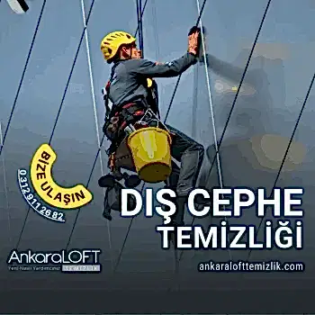 Dış Cephe Cam Temizliği Bağlıca | Ankara LOFT TEMİZLİK